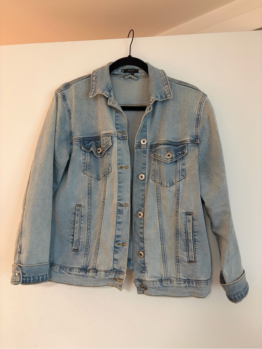 Light Blue Denim Jacket - Classic Jean wash